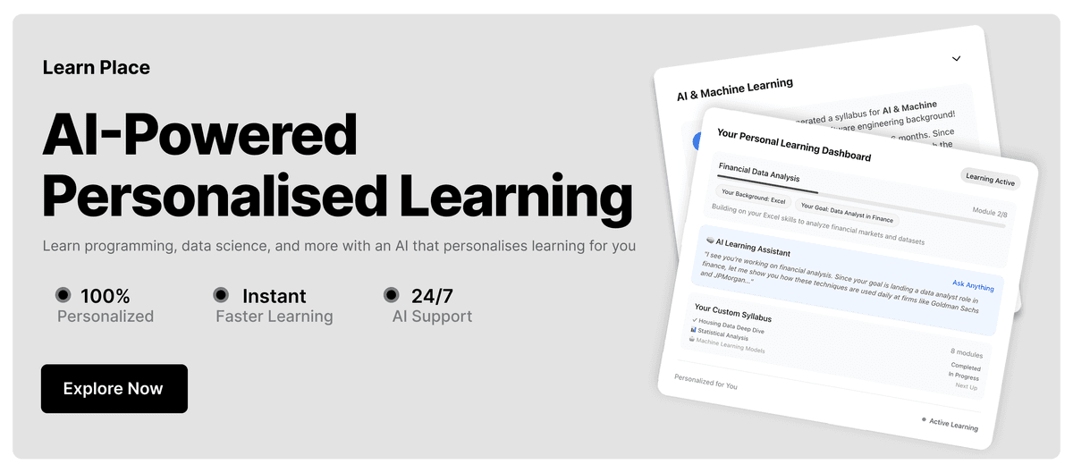 Learn Place Banner