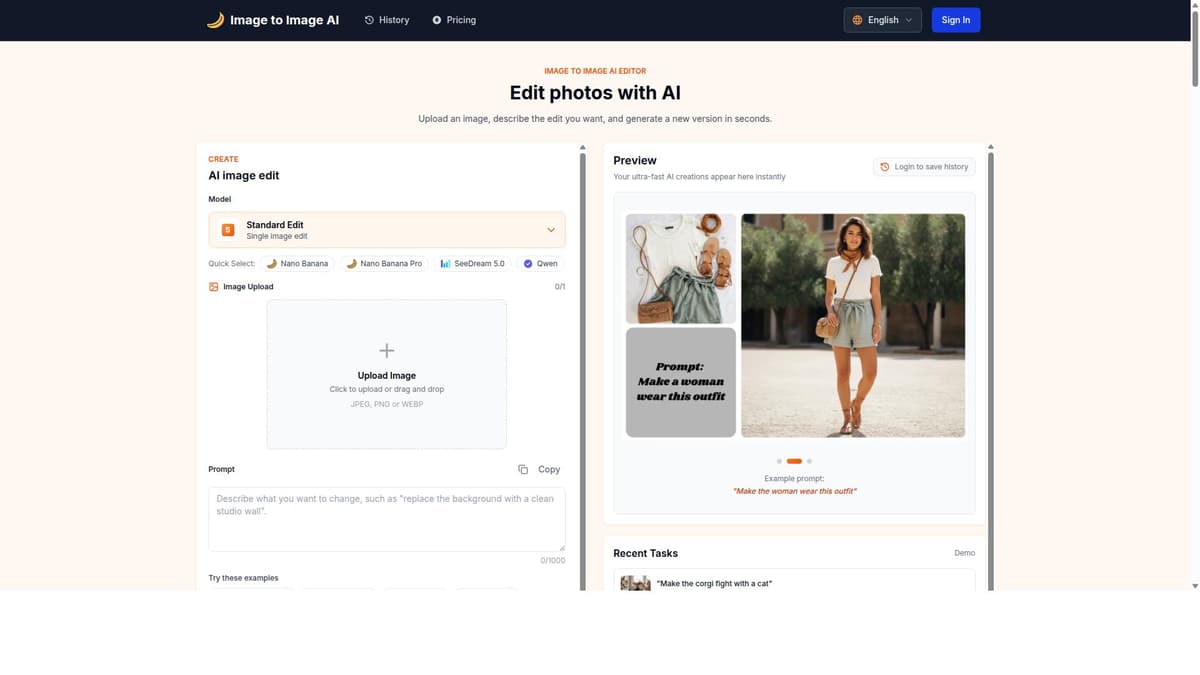 Image To Image AI