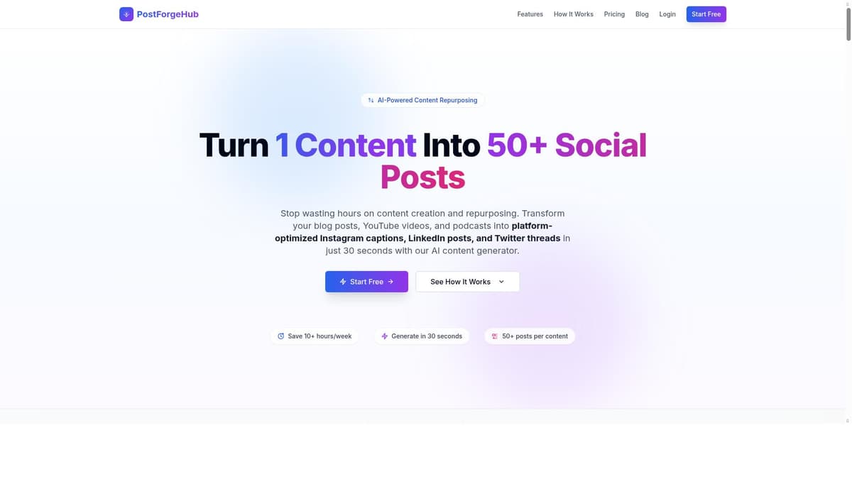 PostForgeHub
